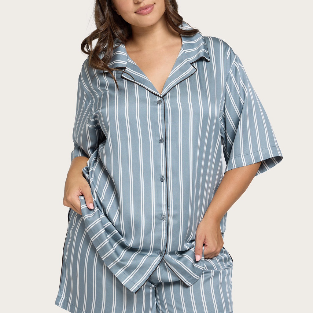 Bay Stripe Lottie Bamboo Shirt