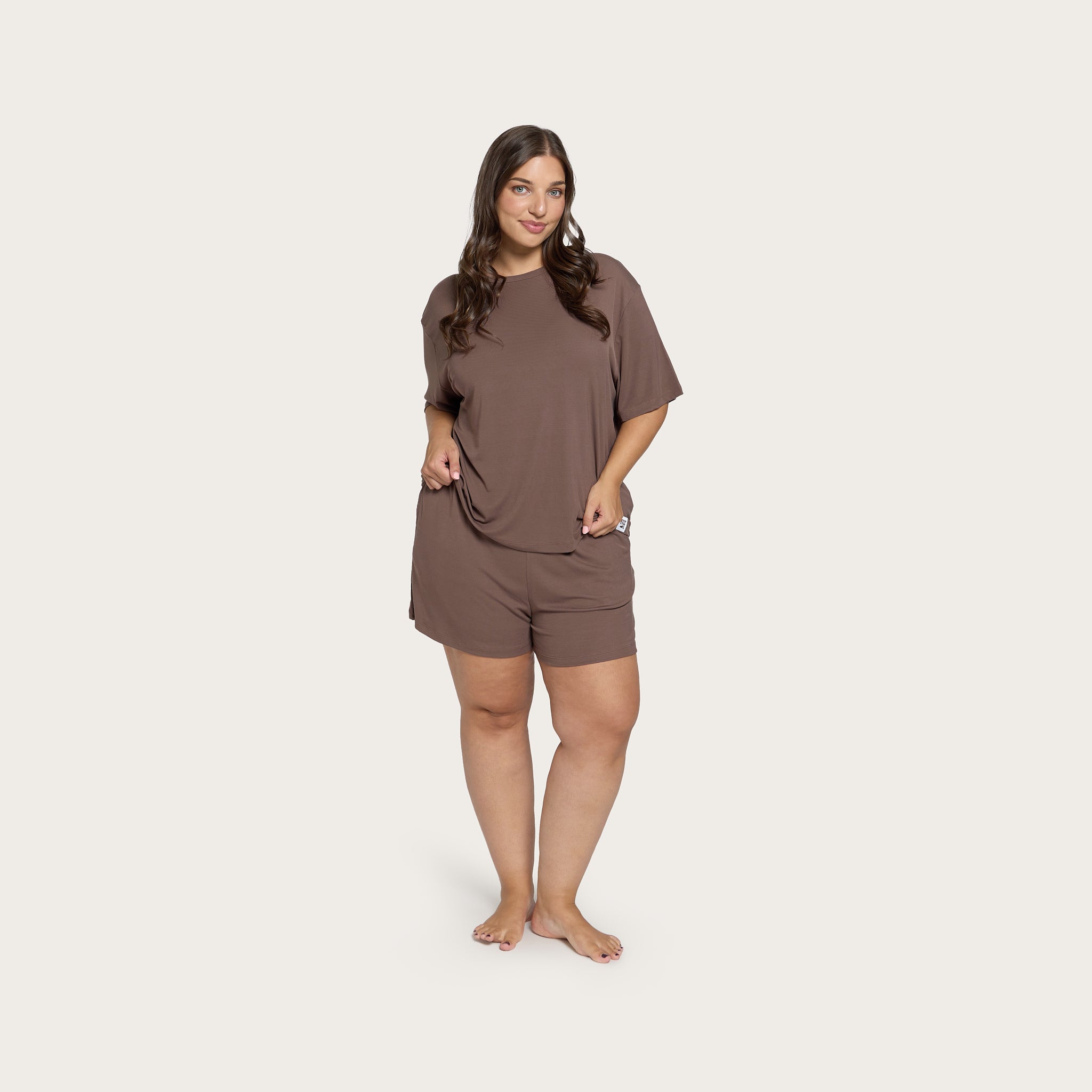 Cocoa Rumi Bamboo Top