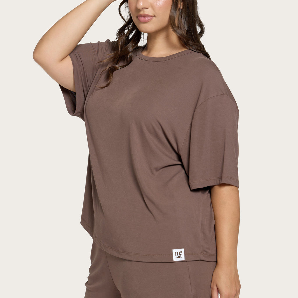 Cocoa Rumi Bamboo Top