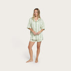 Pistachio Stripe Lottie Bamboo Short