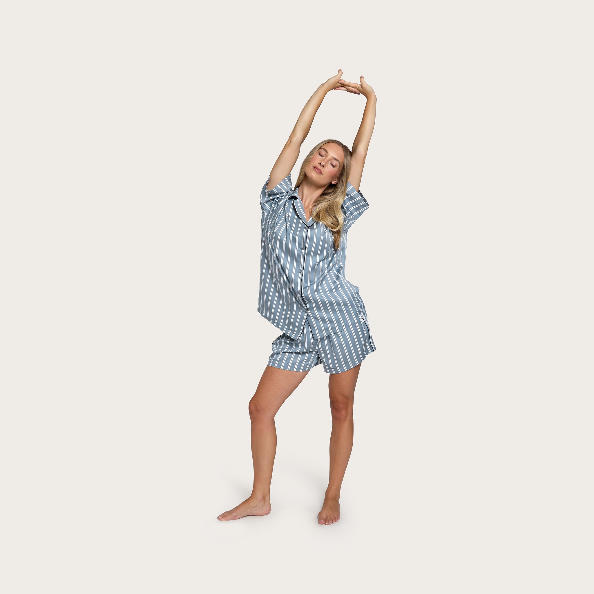 Bay Stripe Lottie Bamboo Short