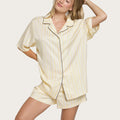 Butter Stripe Lottie Bamboo Shirt