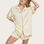 Butter Stripe Lottie Bamboo Short