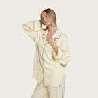 Butter Stripe Lottie Bamboo Long Sleeve Shirt