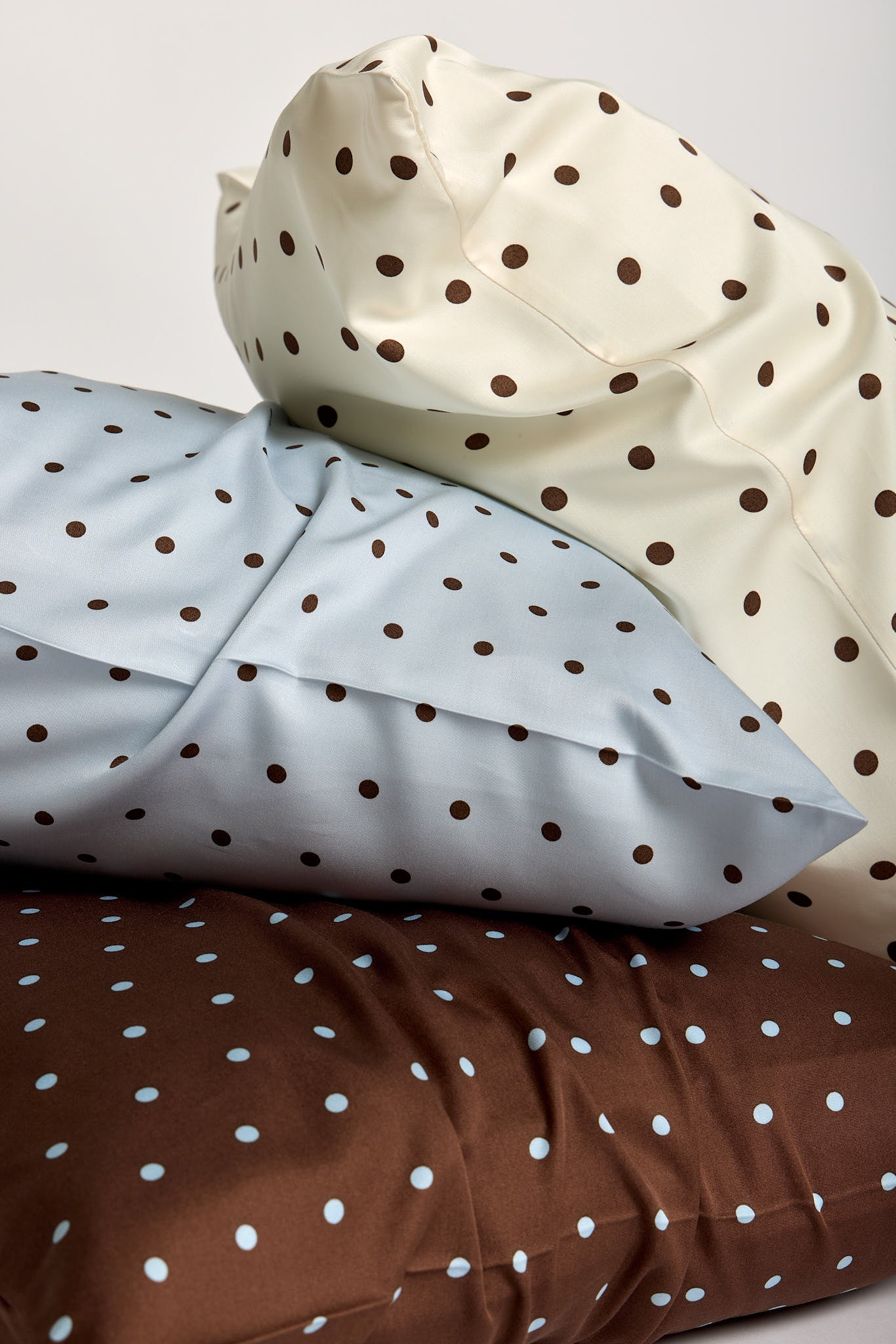 Sky Polka Dot Bamboo Pillowslip
