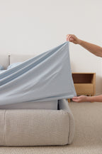 Sky Bamboo Fitted Sheet