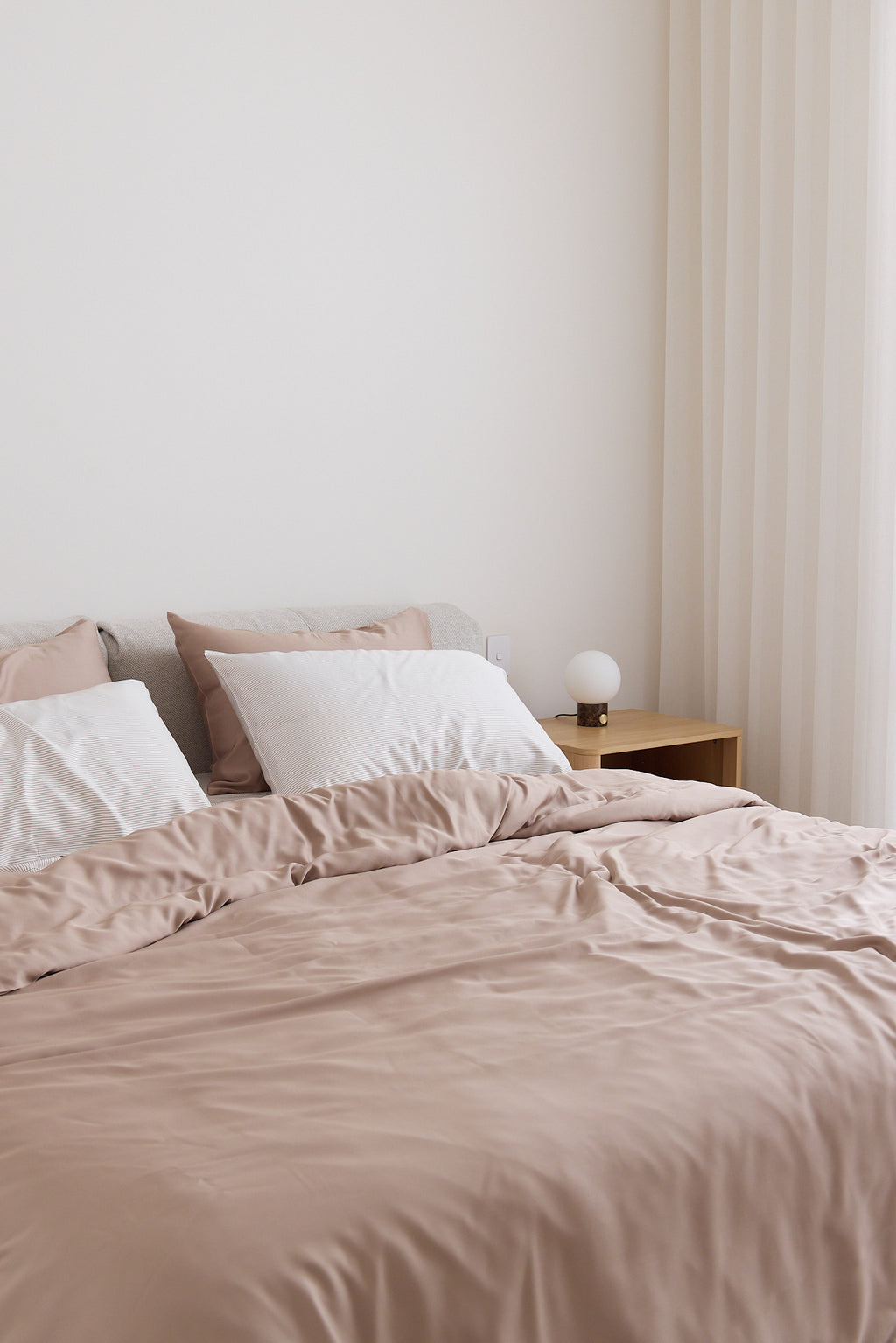 Latte Bamboo Quilt Cover