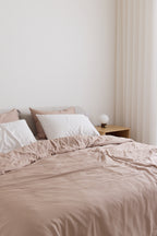 Latte Bamboo Quilt Cover