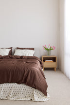 Cloud Polka Dot Bamboo Sheet Set