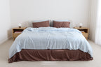 Chocolate Polka Dot Bamboo Sheet Set