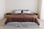 Sky Polka Dot Bamboo Sheet Set