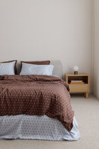 Sky Polka Dot Bamboo Sheet Set