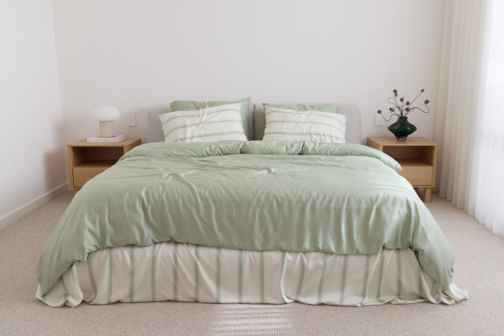 Meadow Stripe Bamboo Sheet Set