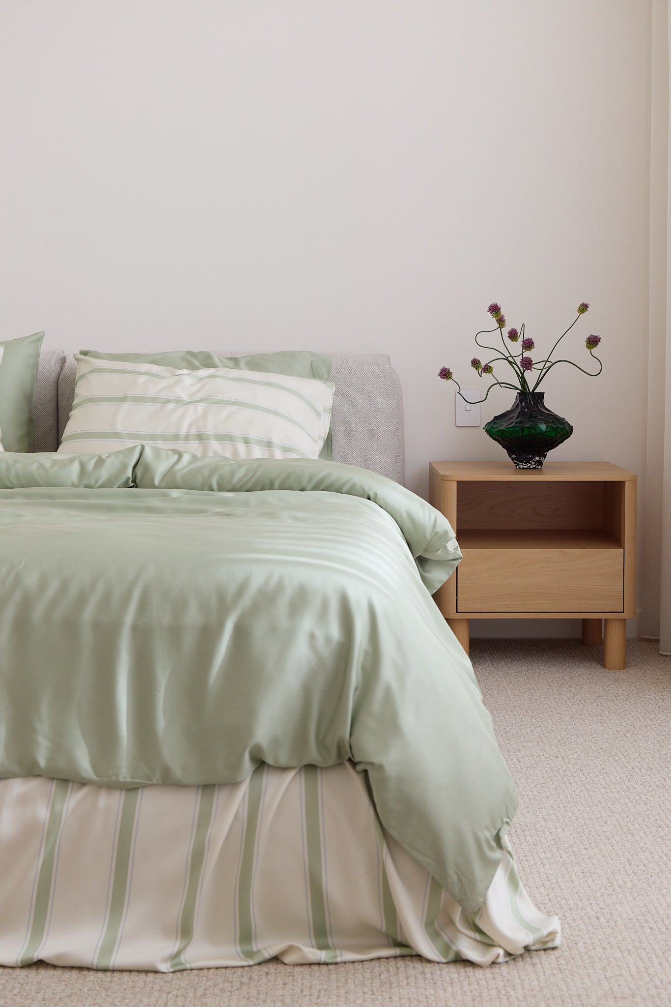 Meadow Stripe Bamboo Sheet Set