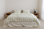 Meadow Stripe Bamboo Quilt Cover
