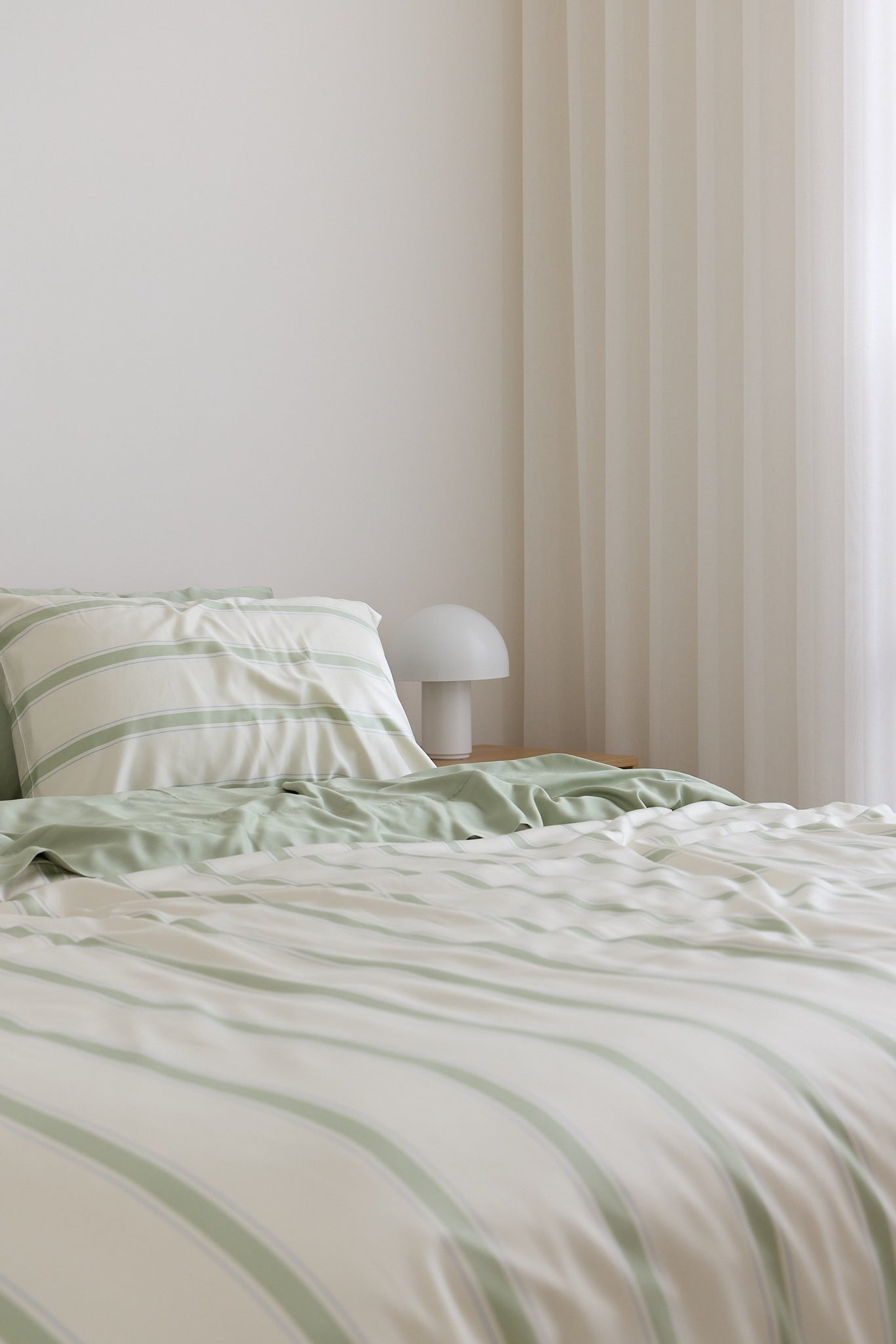 Meadow Stripe Bamboo Quilt Cover