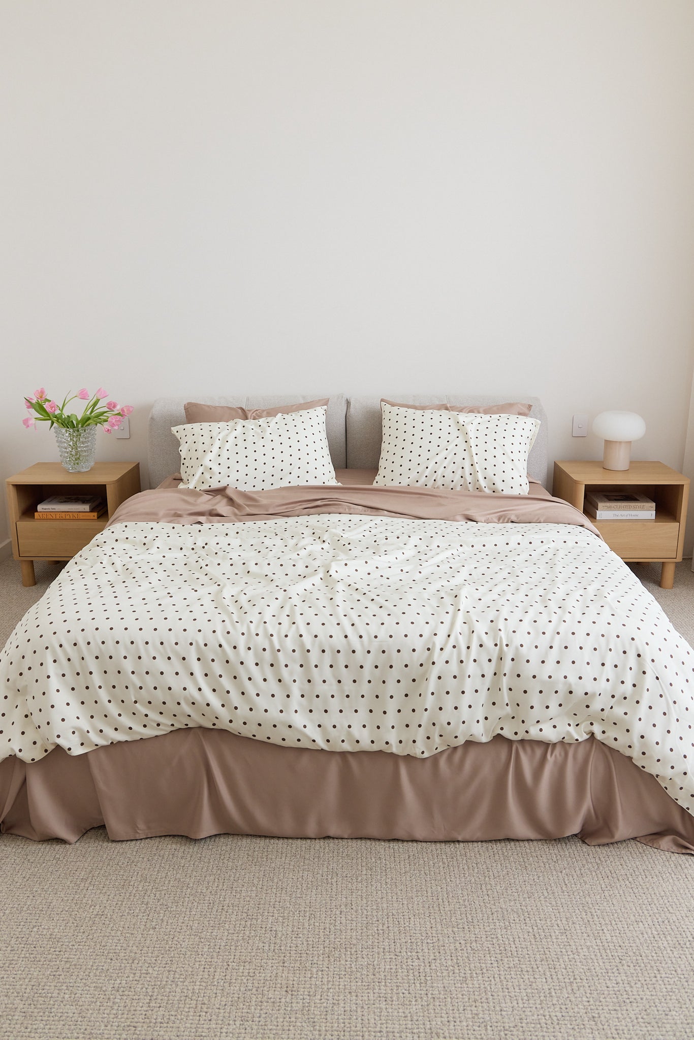 Cloud Polka Dot Bamboo Quilt Cover