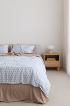 Sky Polka Dot Bamboo Quilt Cover