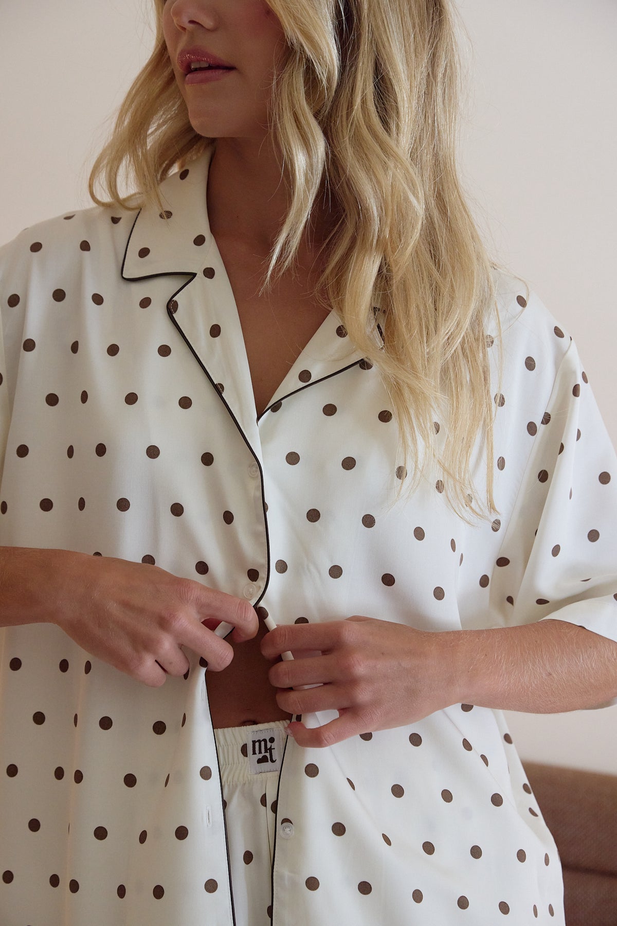 Cloud Polka Dot Lottie Bamboo Shirt