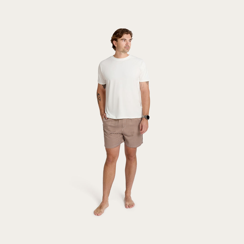 White Mike Bamboo Tee
