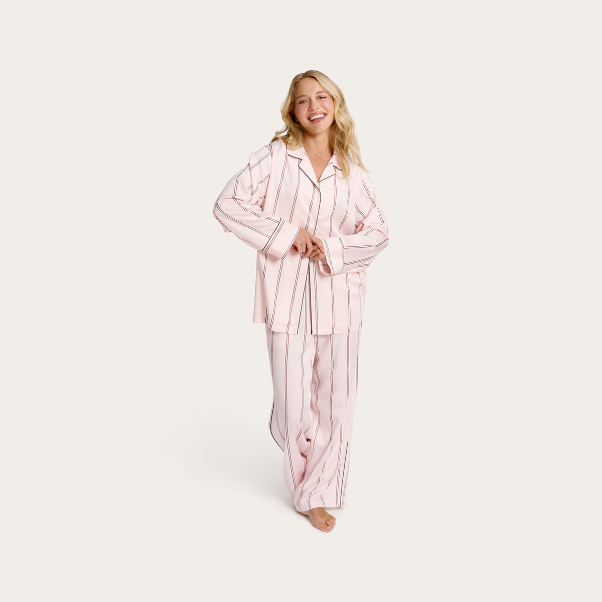 Bobbi Stripe Lottie Bamboo Long Sleeve Shirt