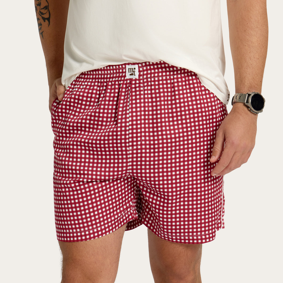 Festive Felix Bamboo Short