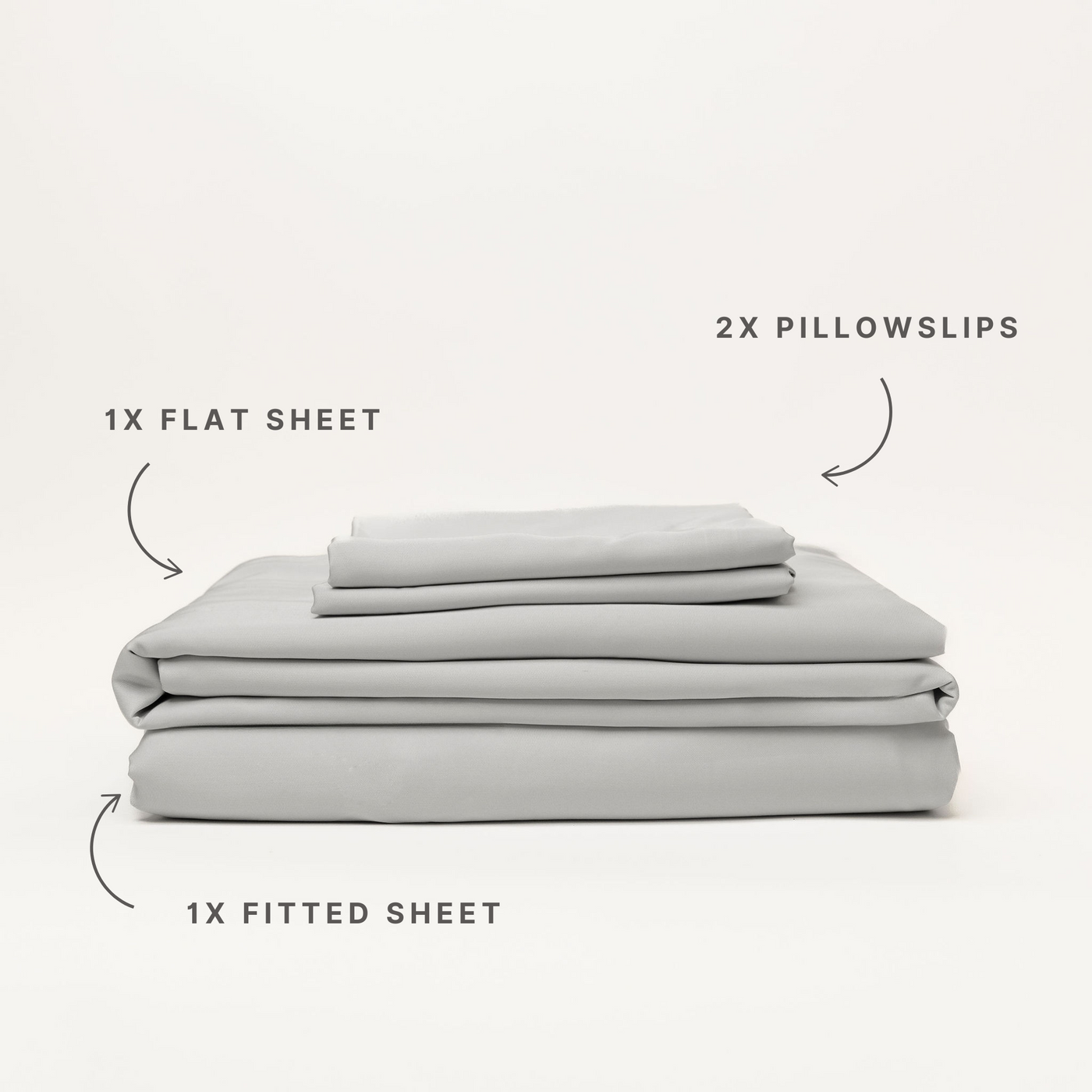 Bamboo Sheet Set - Silver [PRE-ORDER]