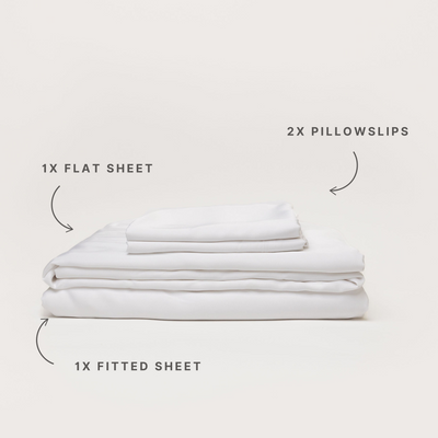 Bamboo Sheet Set - White