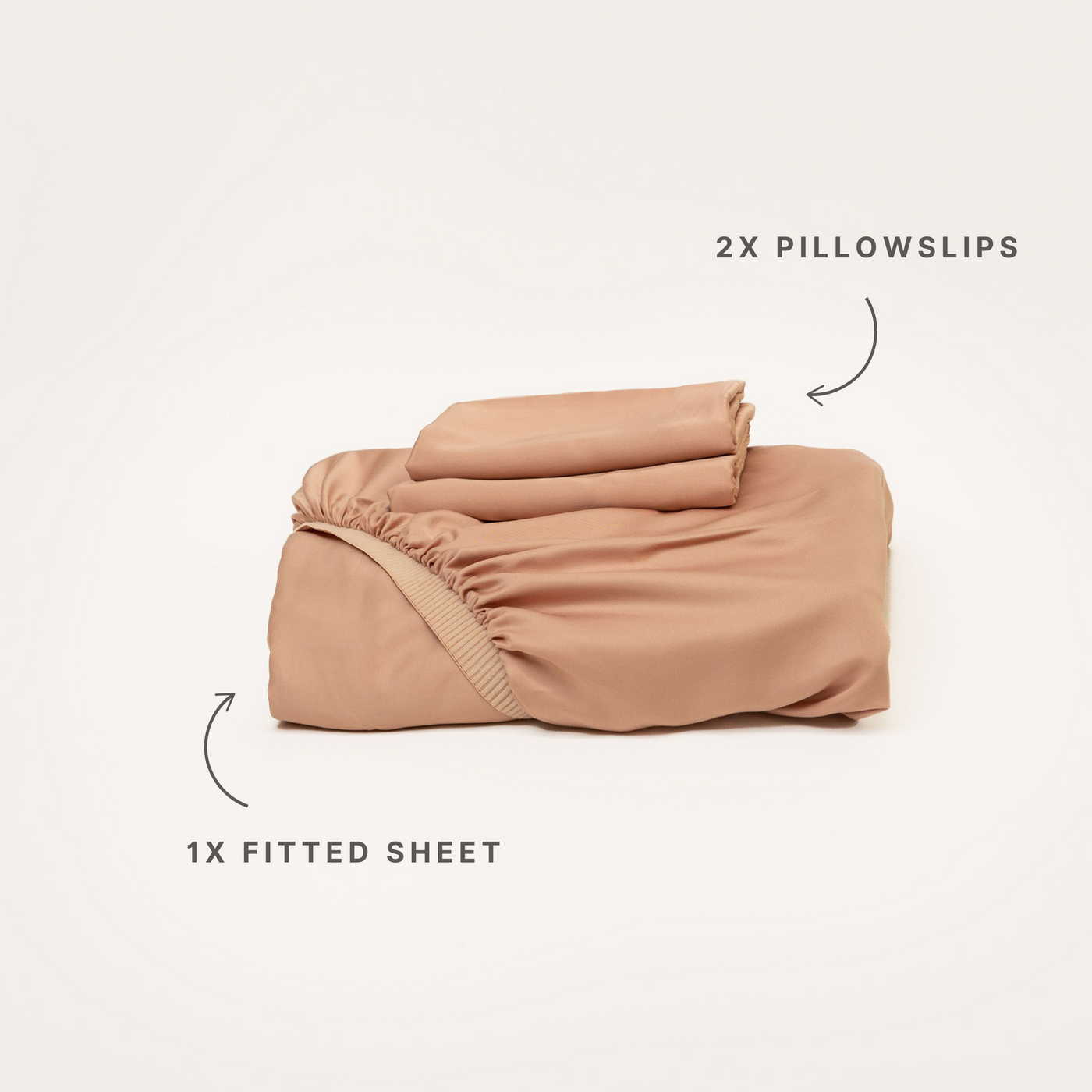 Bamboo Fitted Sheet & Pillowslips - Tuscany [PRE-ORDER]