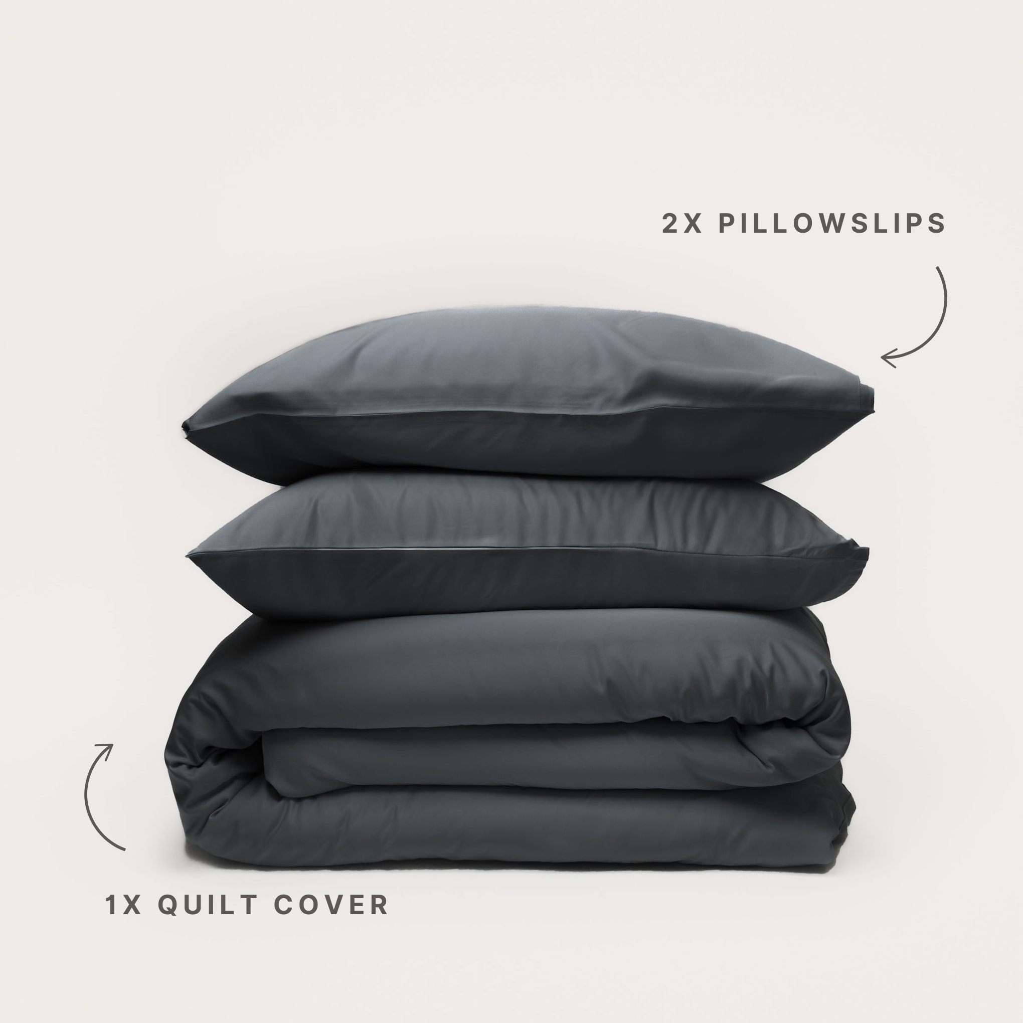 Midnight Bamboo Quilt Cover