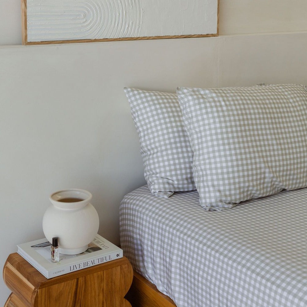 Bamboo Fitted Sheet & Pillowslips - Single [FINAL SALE]