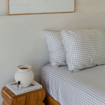 Bamboo Fitted Sheet & Pillowslips - Double [FINAL SALE]