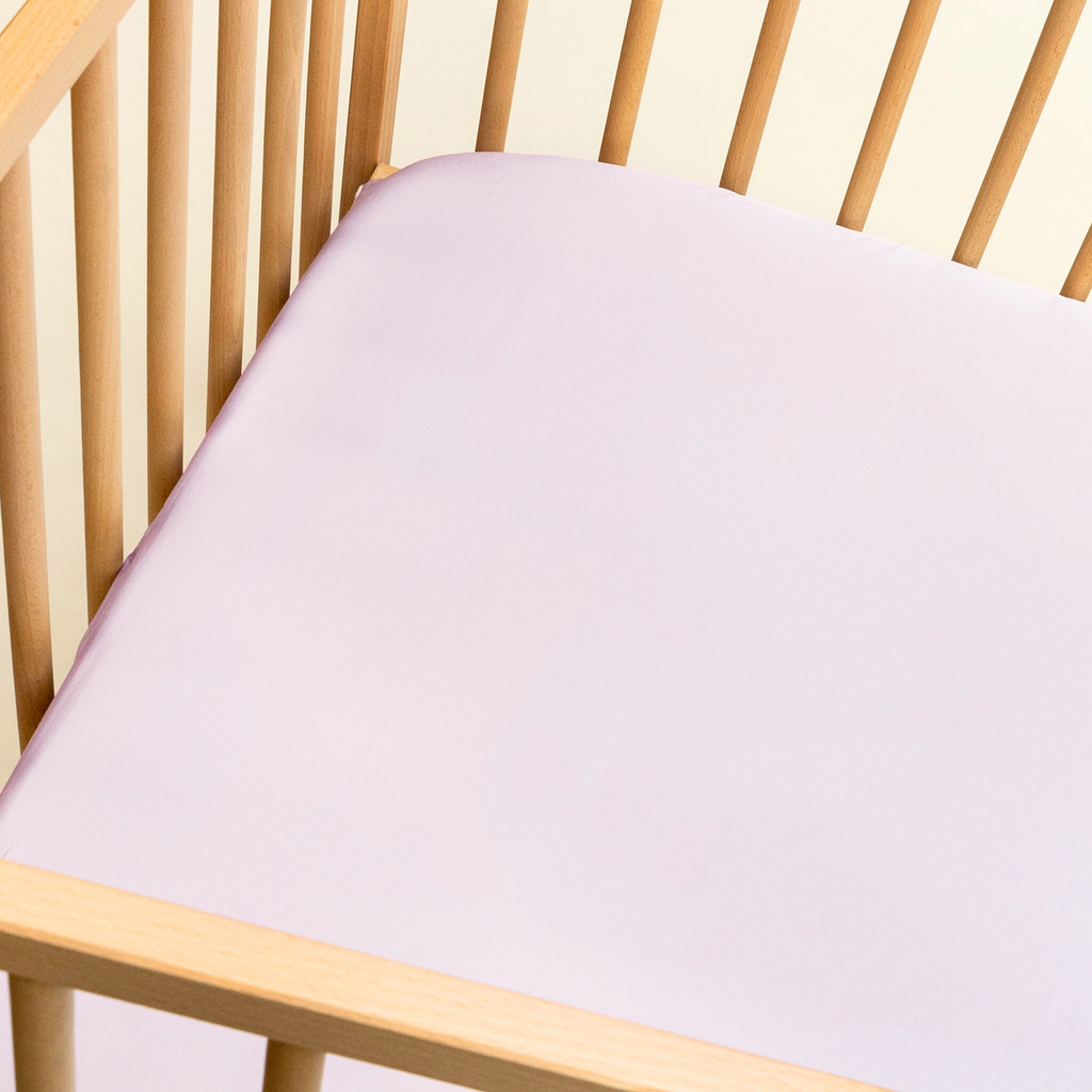 Lilac Bamboo Baby Bedding