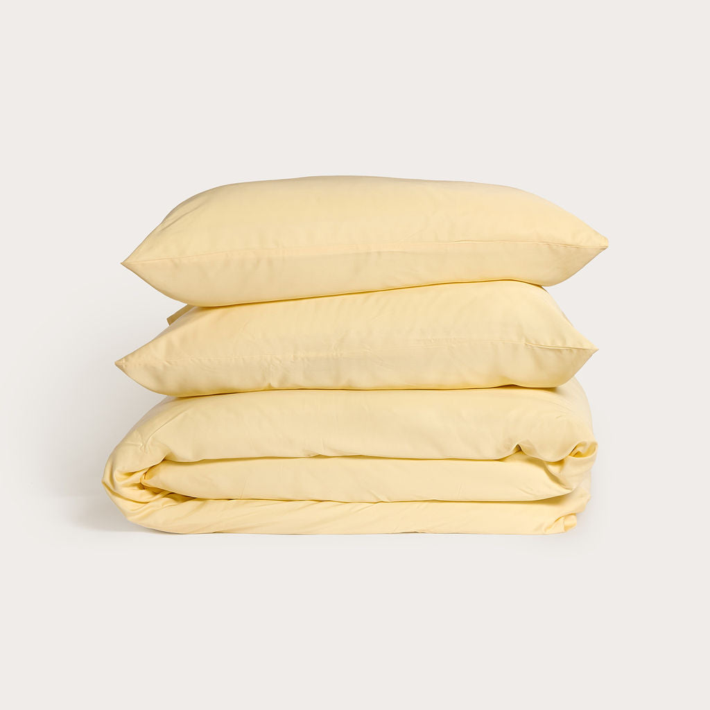 Butter Bamboo Quilt Cover