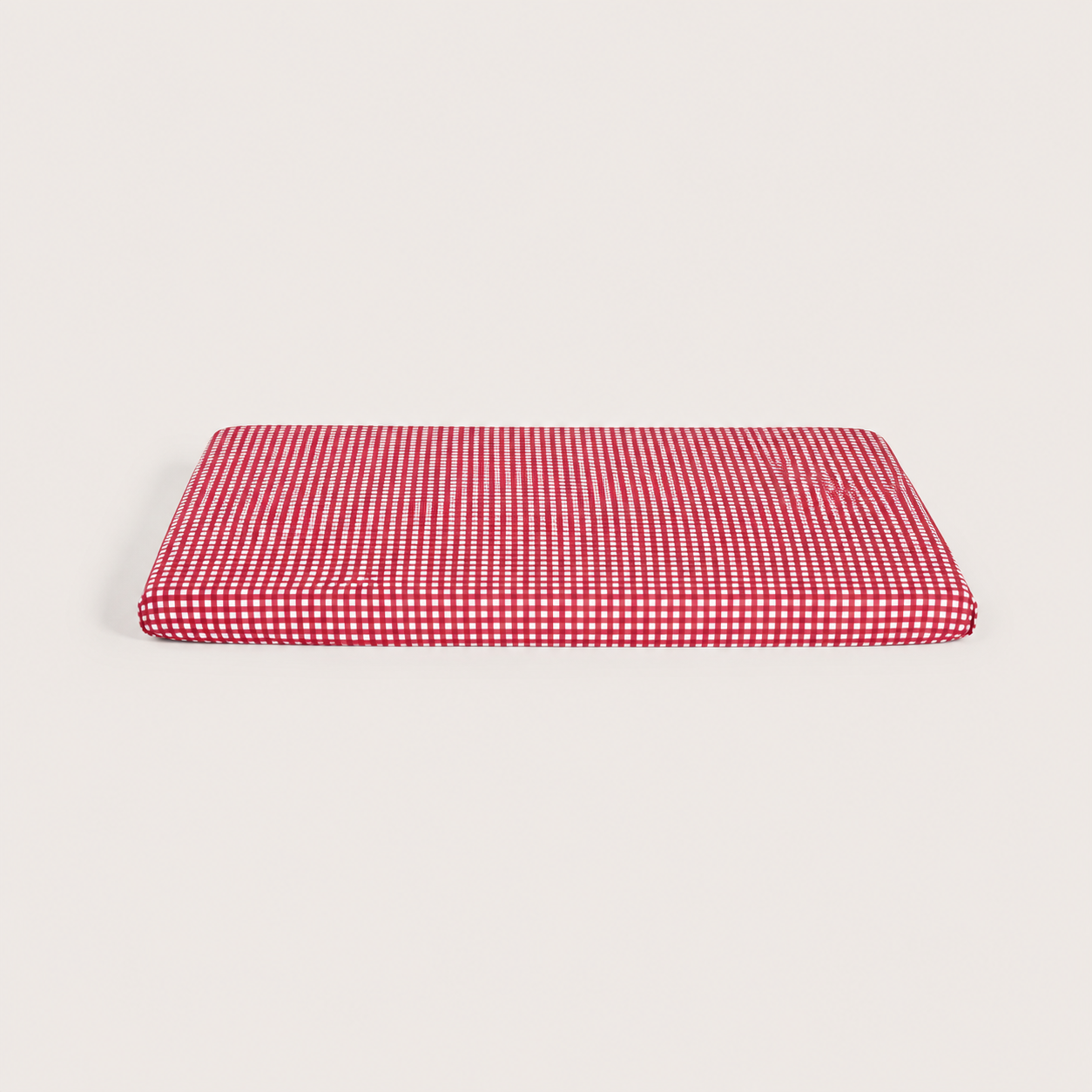 Cherry Gingham Baby Bedding