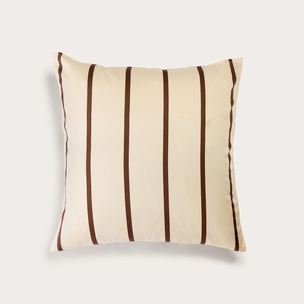 Chocolate Stripe Bamboo Pillowslip