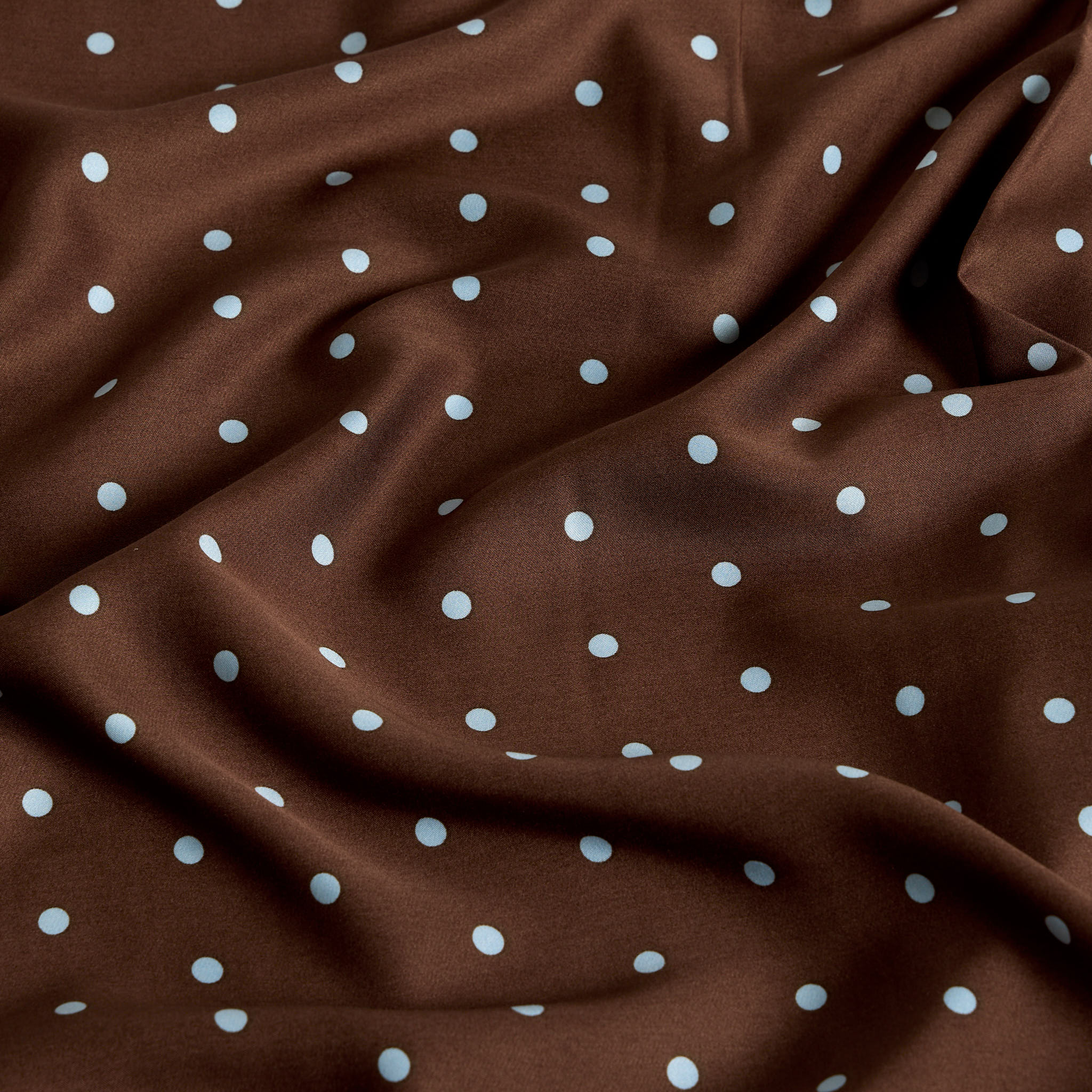 Chocolate Polka Dot Bamboo Sheet Set