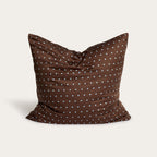 Chocolate Polka Dot Bamboo Pillowslip