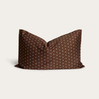 Chocolate Polka Dot Bamboo Pillowslip