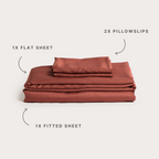 Cinnamon Bamboo Sheet Set
