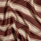 Cinnamon Stripe Bamboo Baby Bedding