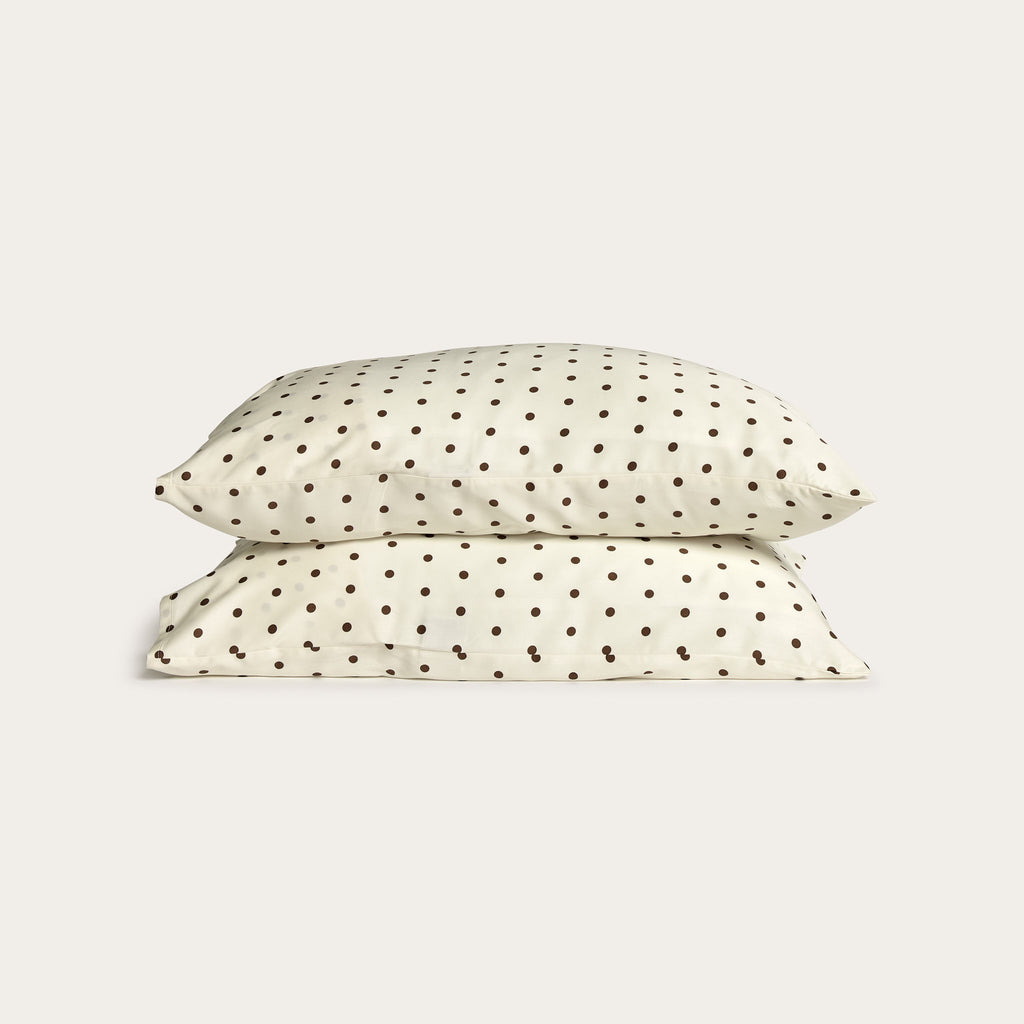 Cloud Polka Dot Bamboo Pillowslip