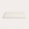 Latte Grid Bamboo Baby Bedding