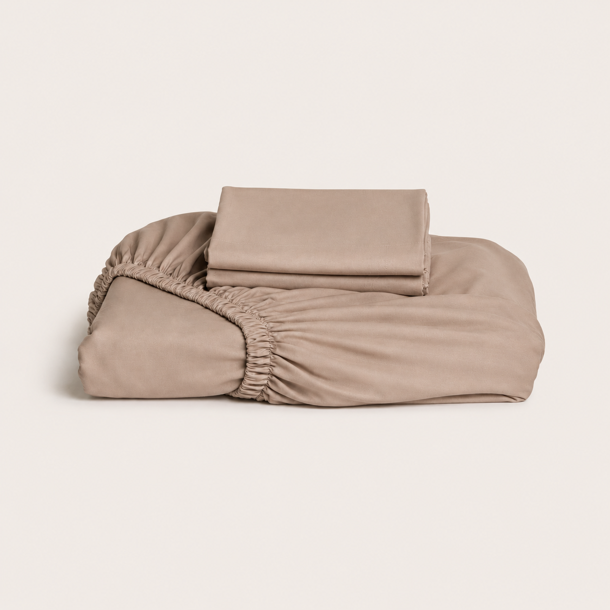 Latte Bamboo Fitted Sheet