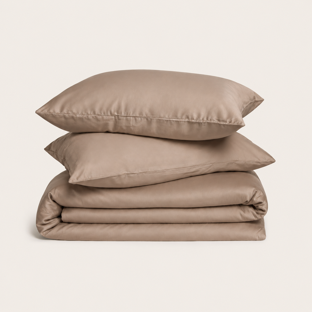 Latte Bamboo Quilt Cover