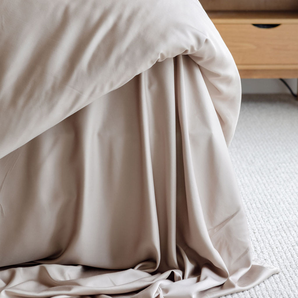 Latte Bamboo Quilt Cover