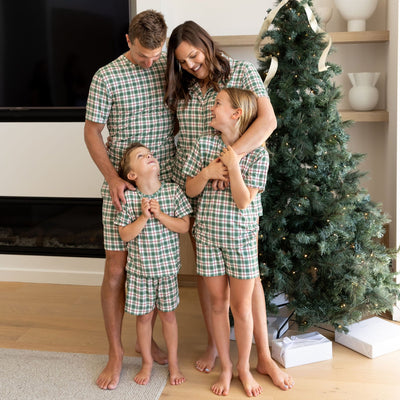 Harper Bamboo Set - Festive Check