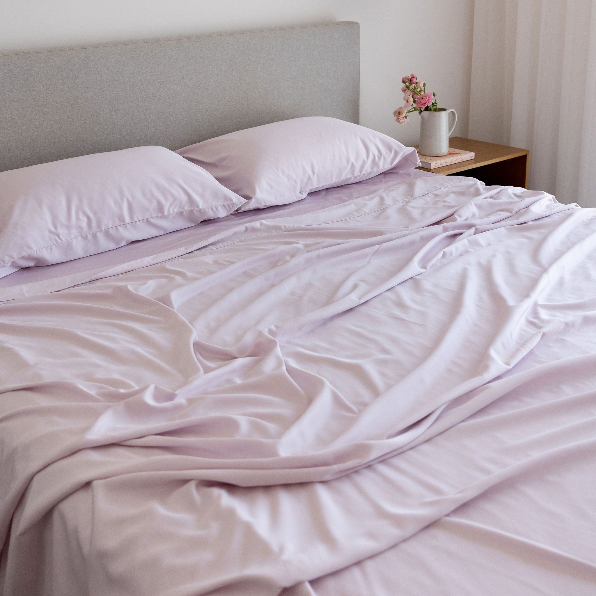 Lilac Bamboo Sheet Set