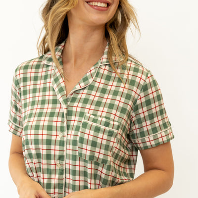 Harper Bamboo Set - Festive Check