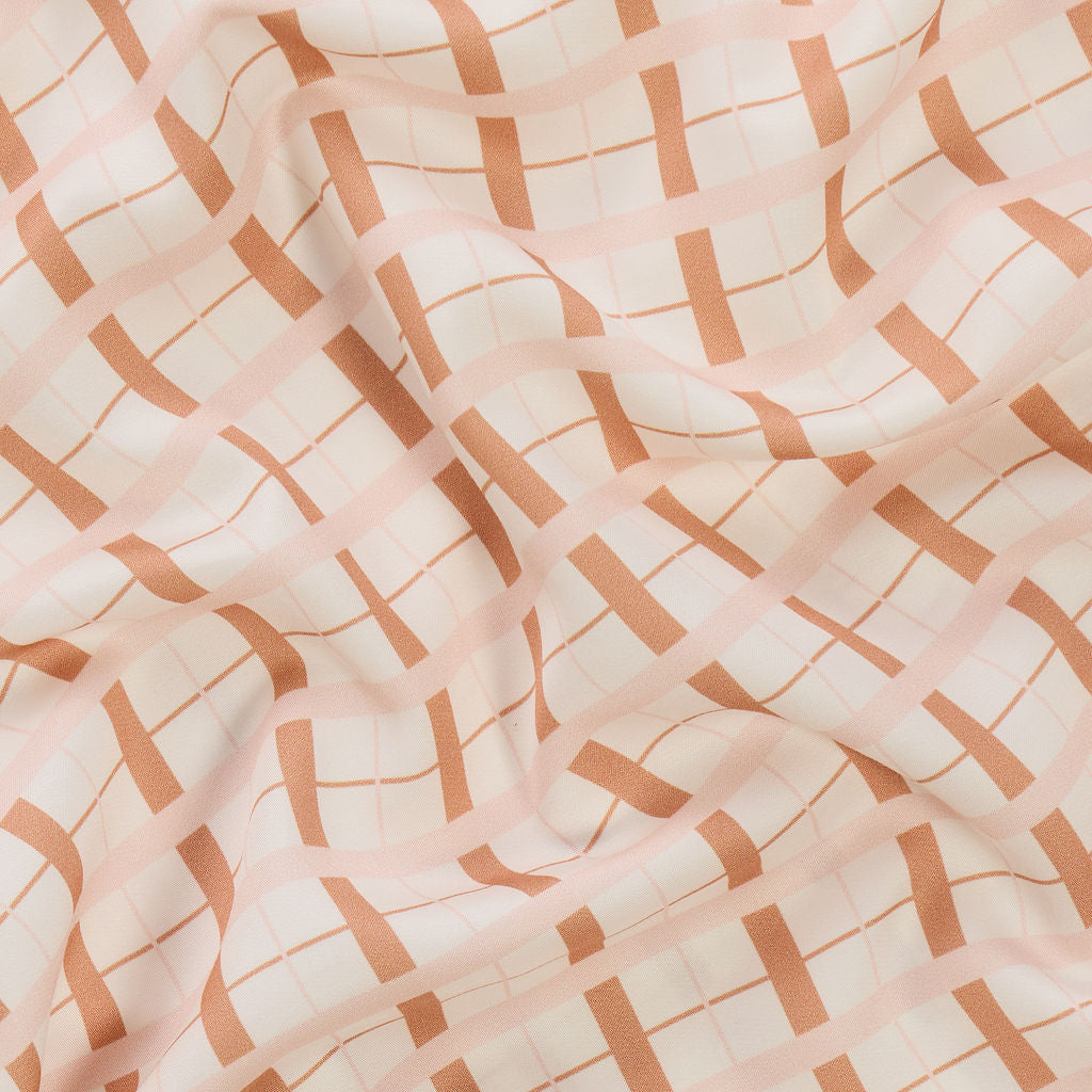 Maple Check Bamboo Quilt Cover